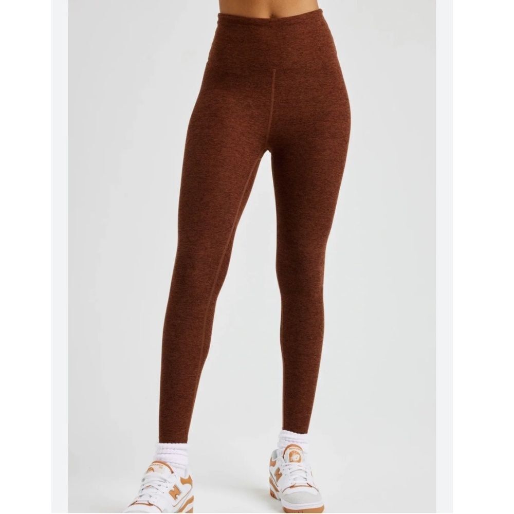 Year of Ours‎ Chocolate Brown High Rise Sculpt  7/8 Leggings, L